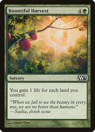 Bountiful Harvest [Magic 2013] | Event Horizon Hobbies CA