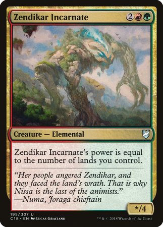 Zendikar Incarnate [Commander 2018] | Event Horizon Hobbies CA