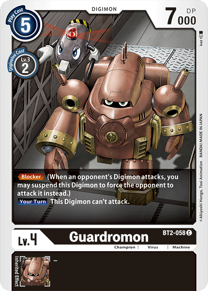 Guardromon [BT2-058] [Release Special Booster Ver.1.0] | Event Horizon Hobbies CA