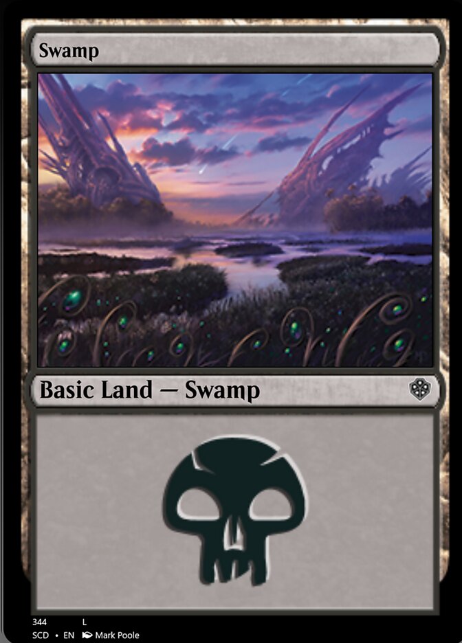 Swamp (344) [Starter Commander Decks] | Event Horizon Hobbies CA