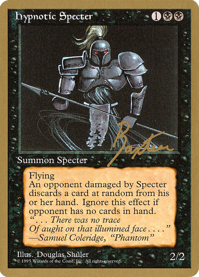 Hypnotic Specter (George Baxter) [Pro Tour Collector Set] | Event Horizon Hobbies CA