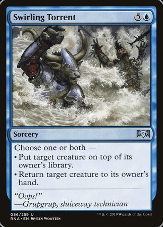 Swirling Torrent [Ravnica Allegiance] | Event Horizon Hobbies CA