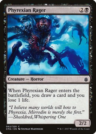 Phyrexian Rager [Commander Anthology] | Event Horizon Hobbies CA