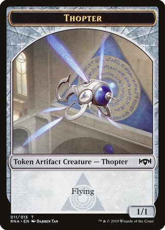 Thopter Token [Ravnica Allegiance Tokens] | Event Horizon Hobbies CA