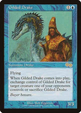 Gilded Drake [Urza's Saga] | Event Horizon Hobbies CA