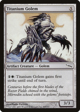 Titanium Golem [Mirrodin] | Event Horizon Hobbies CA