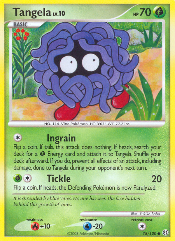 Tangela (78/100) [Diamond & Pearl: Stormfront] | Event Horizon Hobbies CA