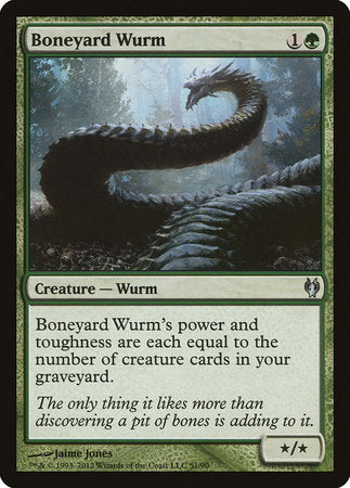 Boneyard Wurm [Duel Decks: Izzet vs. Golgari]