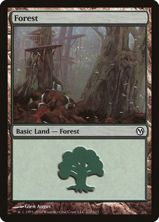 Forest (110) [Duels of the Planeswalkers] | Event Horizon Hobbies CA