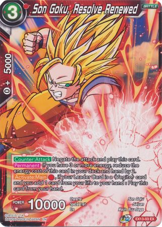 Son Goku, Resolve Renewed (EX13-03) [Special Anniversary Set 2020] | Event Horizon Hobbies CA