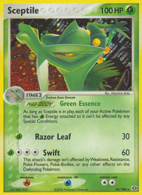 Sceptile (10/106) (Theme Deck Exclusive) [EX: Emerald] | Event Horizon Hobbies CA