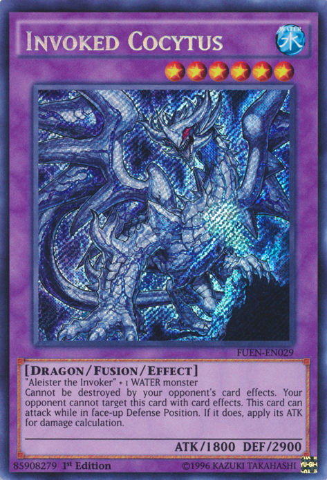 Invoked Cocytus [FUEN-EN029] Secret Rare | Event Horizon Hobbies CA