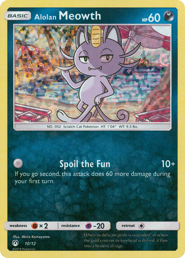 Alolan Meowth (10/12) [McDonald's Promos: 2019 Collection] | Event Horizon Hobbies CA