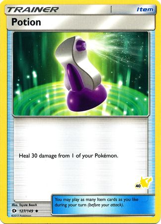 Potion (127/149) (Pikachu Stamp #40) [Battle Academy 2020] | Event Horizon Hobbies CA