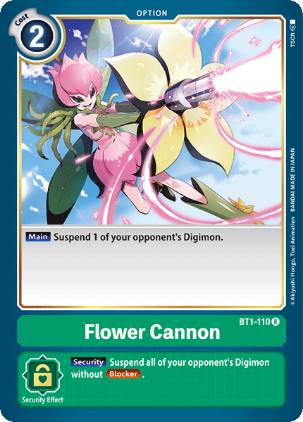 Flower Cannon [BT1-110] [Release Special Booster Ver.1.0] | Event Horizon Hobbies CA