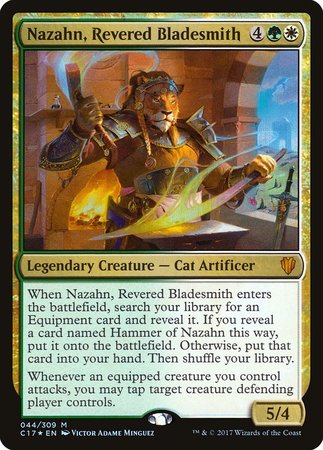 Nazahn, Revered Bladesmith [Commander 2017] | Event Horizon Hobbies CA