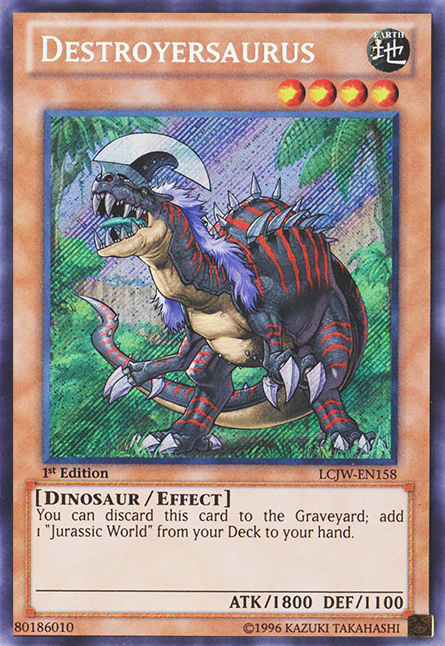 Destroyersaurus [LCJW-EN158] Secret Rare | Event Horizon Hobbies CA