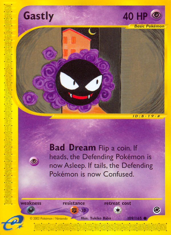 Gastly (109/165) [Expedition: Base Set] | Event Horizon Hobbies CA