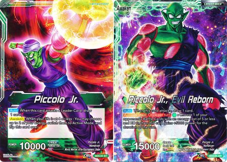 Piccolo Jr. // Piccolo Jr., Evil Reborn (SD4-01) [Oversized Cards] | Event Horizon Hobbies CA