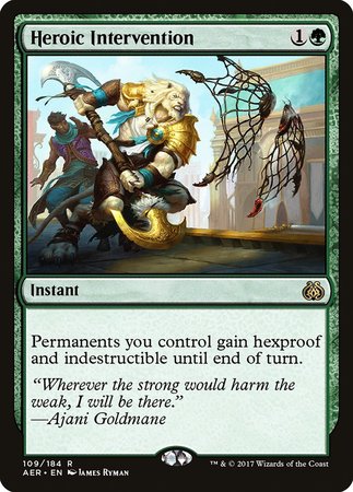 Heroic Intervention [Aether Revolt]