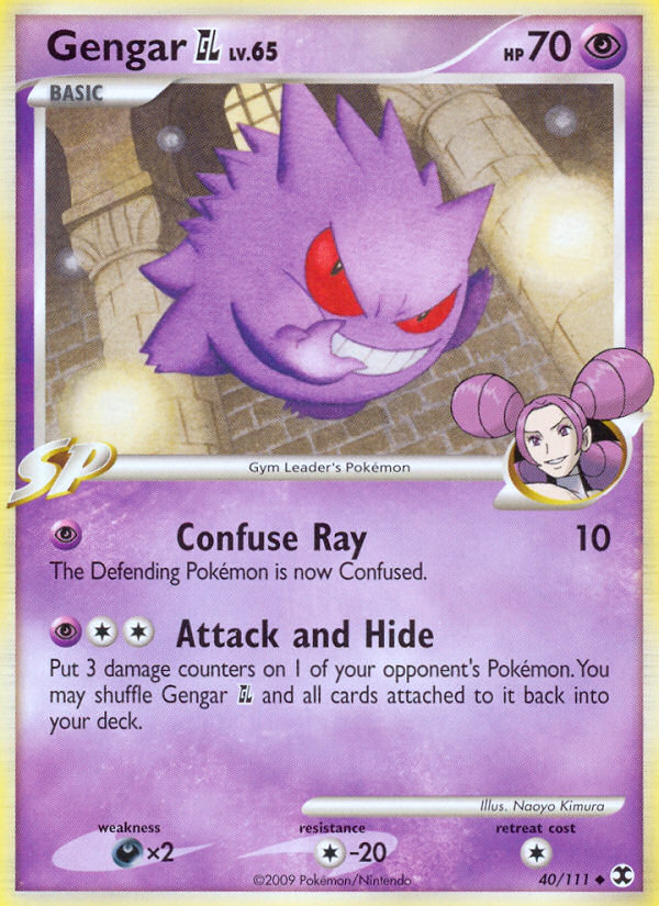 Gengar GL (40/111) [Platinum: Rising Rivals] | Event Horizon Hobbies CA