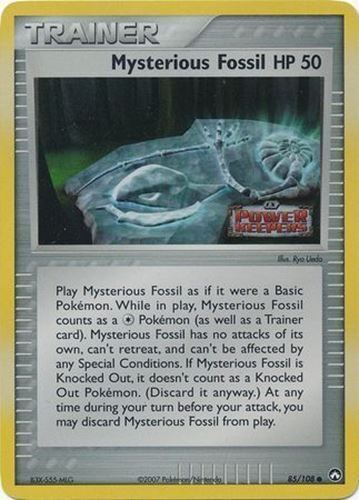 Mysterious Fossil (85/108) (Stamped) [EX: Power Keepers] | Event Horizon Hobbies CA