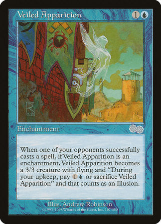 Veiled Apparition [Urza's Saga] | Event Horizon Hobbies CA