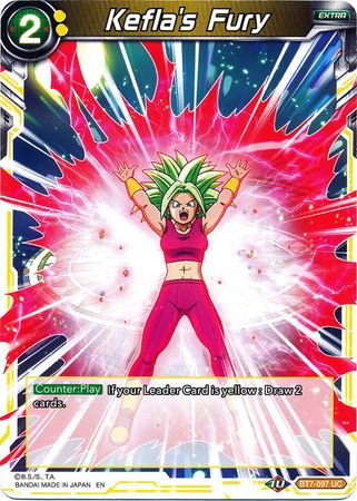 Kefla's Fury (BT7-097) [Assault of the Saiyans] | Event Horizon Hobbies CA