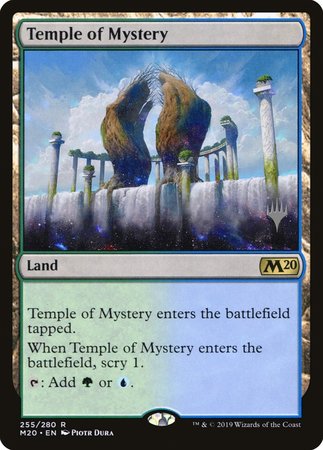 Temple of Mystery [Core Set 2020 Promos] | Event Horizon Hobbies CA