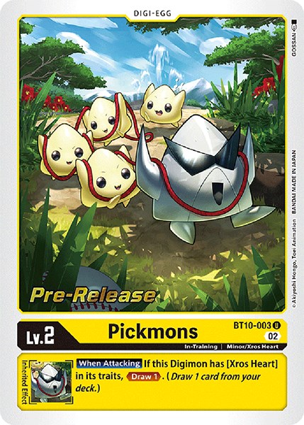 Pickmons [BT10-003] [Xros Encounter Pre-Release Cards] | Event Horizon Hobbies CA