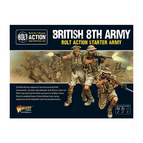 Warlord Games - Bolt Action - British 8th Army Starter Army