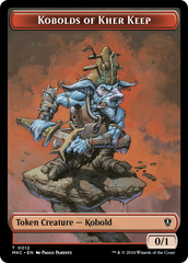 Gold // Kobolds of Kher Keep Double-Sided Token [Murders at Karlov Manor Commander Tokens] | Event Horizon Hobbies CA