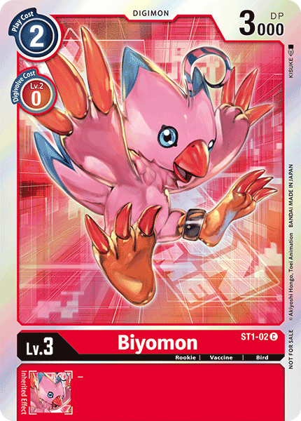 Biyomon [ST1-02] (Event Pack) [Starter Deck: Gaia Red Promos] | Event Horizon Hobbies CA