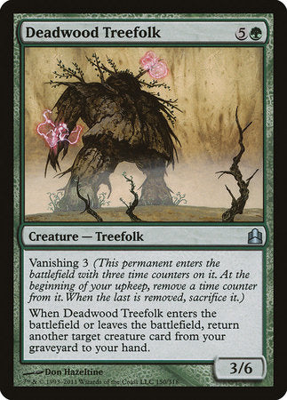 Deadwood Treefolk [Commander 2011] | Event Horizon Hobbies CA