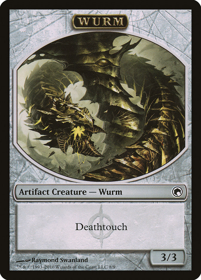 Wurm (Deathtouch) [Scars of Mirrodin Tokens] | Event Horizon Hobbies CA