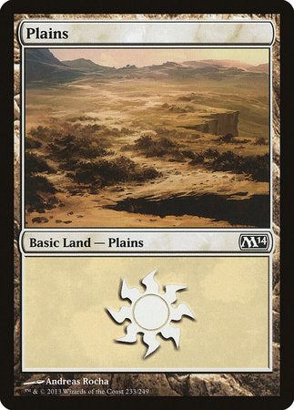 Plains (233) [Magic 2014] | Event Horizon Hobbies CA