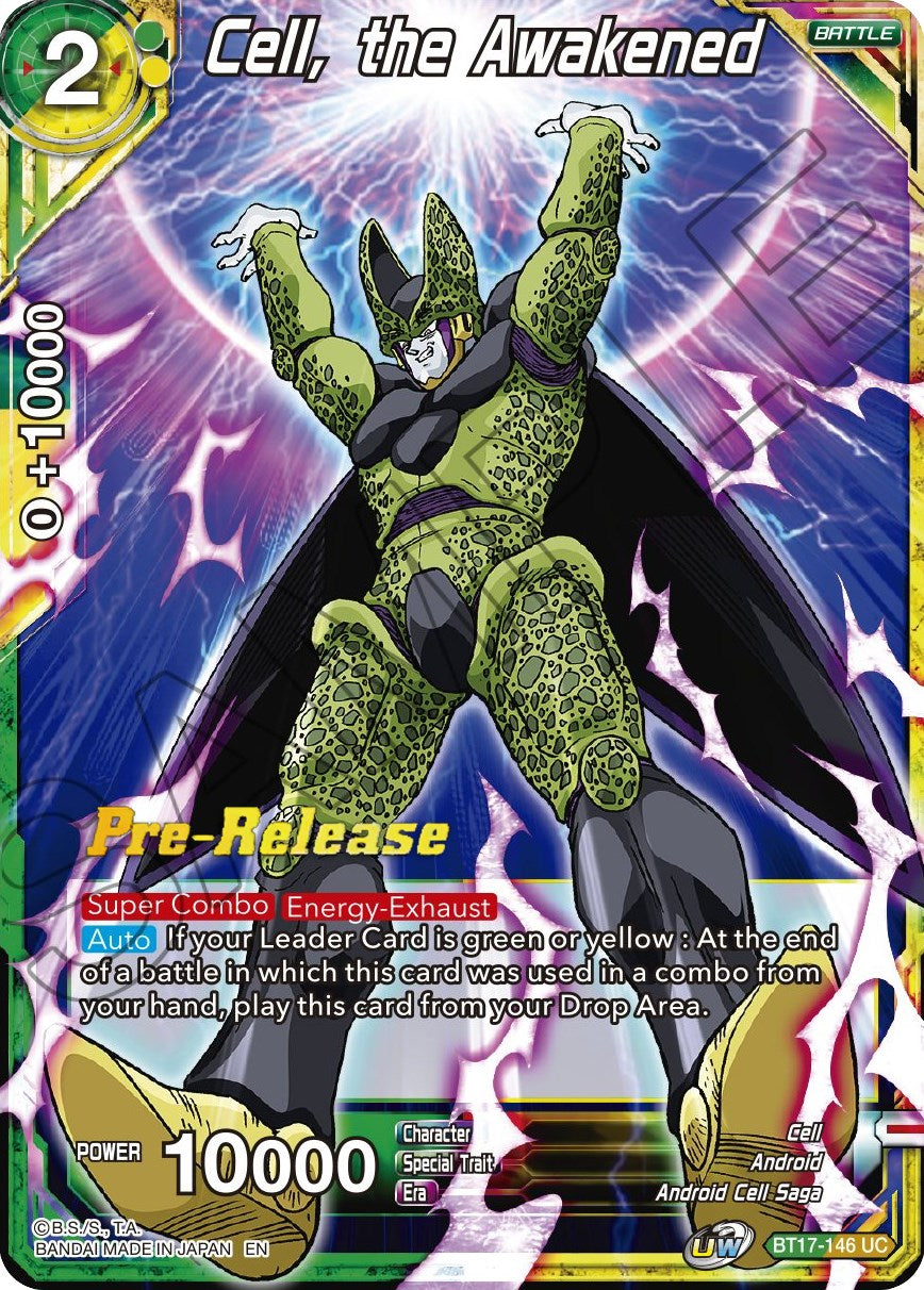 Cell, the Awakened (BT17-146) [Ultimate Squad Prerelease Promos] | Event Horizon Hobbies CA