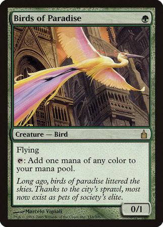 Birds of Paradise [Ravnica: City of Guilds] | Event Horizon Hobbies CA