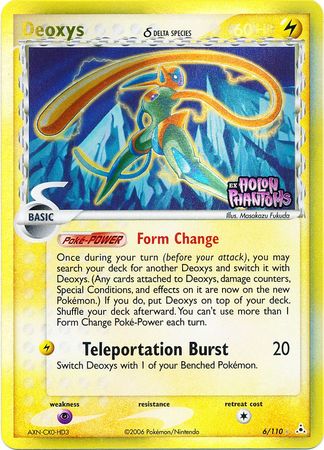 Deoxys (6/110) (Delta Species) (Stamped) [EX: Holon Phantoms] | Event Horizon Hobbies CA