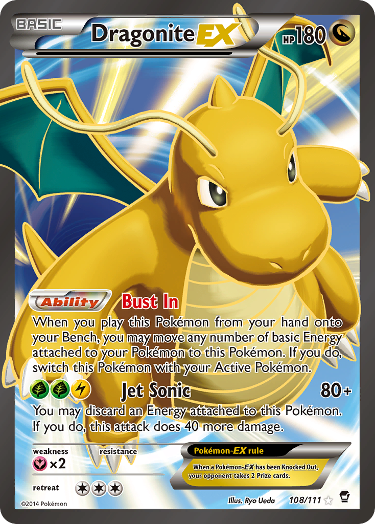 Dragonite EX (108/111) [XY: Furious Fists] | Event Horizon Hobbies CA