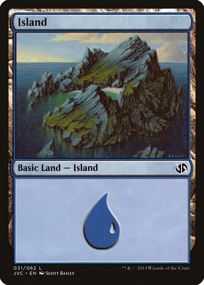 Island (31) [Duel Decks Anthology] | Event Horizon Hobbies CA