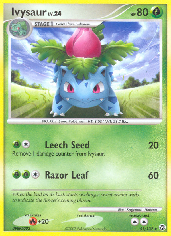 Ivysaur (51/132) [Diamond & Pearl: Secret Wonders] | Event Horizon Hobbies CA