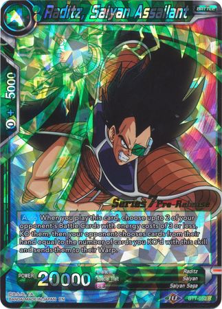 Raditz, Saiyan Assailant (BT7-052_PR) [Assault of the Saiyans Prerelease Promos] | Event Horizon Hobbies CA