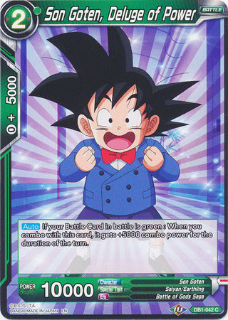 Son Goten, Deluge of Power (DB1-042) [Dragon Brawl] | Event Horizon Hobbies CA