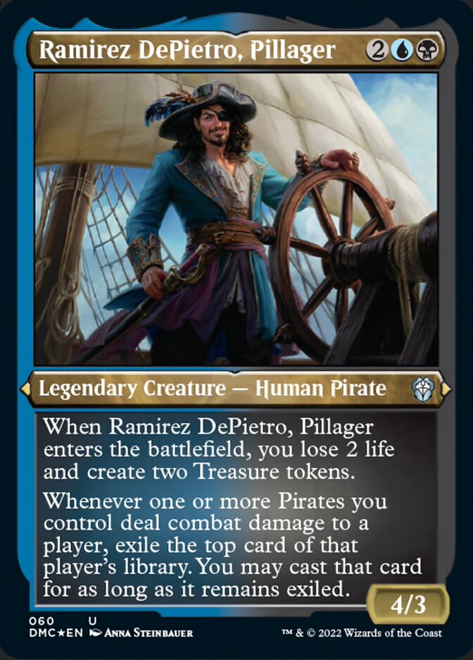 Ramirez DePietro, Pillager (Foil Etched) [Dominaria United Commander] | Event Horizon Hobbies CA