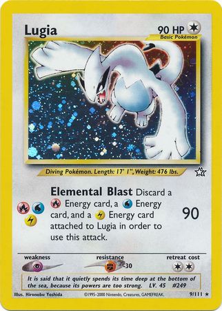 Lugia (9/111) [Neo Genesis Unlimited] | Event Horizon Hobbies CA