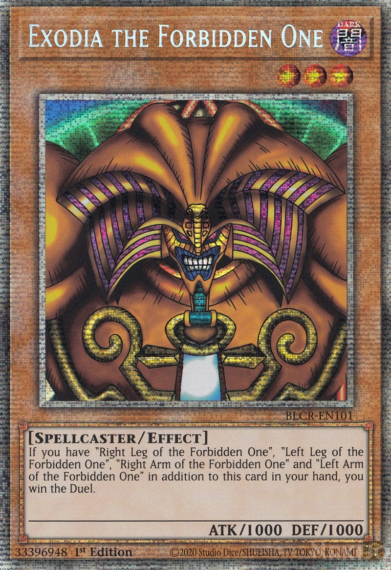 Exodia the Forbidden One [BLCR-EN101] Starlight Rare | Event Horizon Hobbies CA