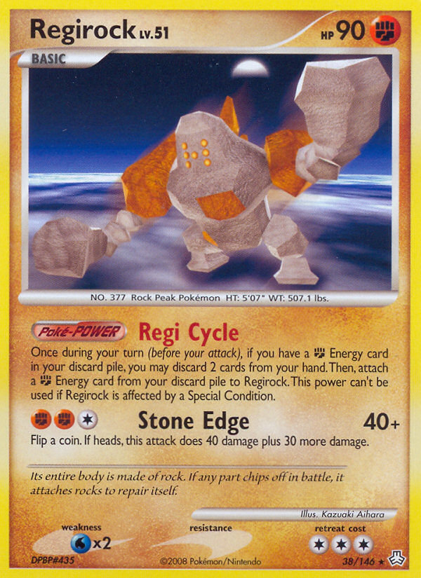 Regirock (38/146) [Diamond & Pearl: Legends Awakened] | Event Horizon Hobbies CA