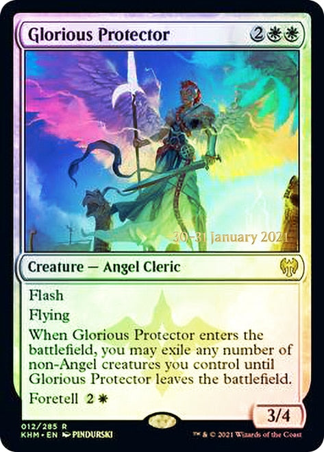 Glorious Protector  [Kaldheim Prerelease Promos] | Event Horizon Hobbies CA