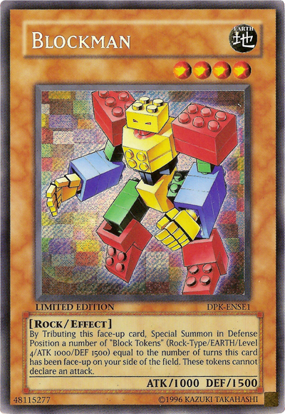 Blockman [DPK-ENSE1] Secret Rare | Event Horizon Hobbies CA